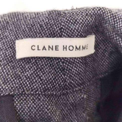 クラネオム CLANE HOMME ウール ハイウエストパンツ メンズ JPN:1