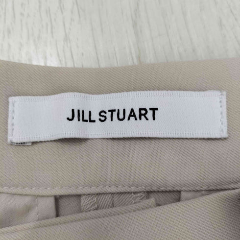 ジルスチュアート JILLSTUART ストレッチ ウール タックパンツ レディース JPN:0