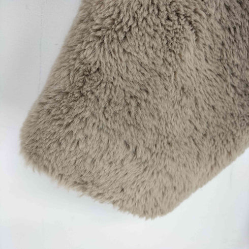 リシェグラマー Riche Glamour ノーカラーファージャケット レディース import:M