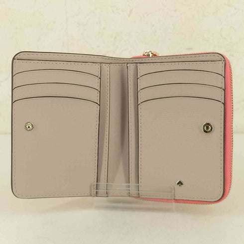 ケイトスペードニューヨーク kate spade NEW YORK ラウンドジップ二つ折り財布 レディース