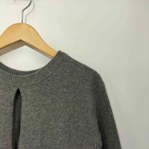 クラネ CLANE ×Suzu Hirose W FACE CENTER SLIT KNIT TOPS レディース JPN:2