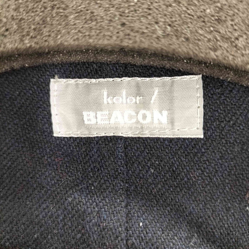 カラービーコン kolor BEACON 16AW 異素材切り替え4Bテーラードジャケット メンズ