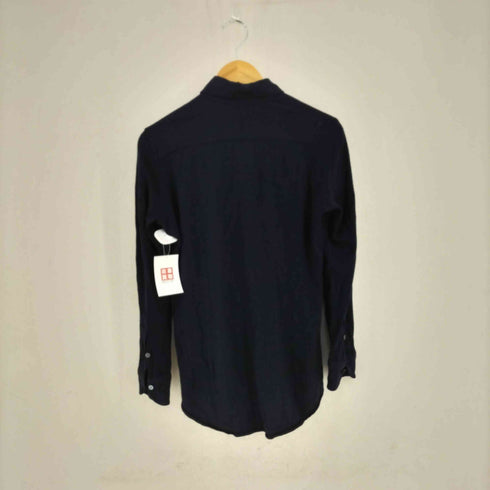 トゥモローランドピリグリム TOMORROWLAND PILGRIM Super100sウールジャージーボタンダウンドレスシャツ メンズ 38