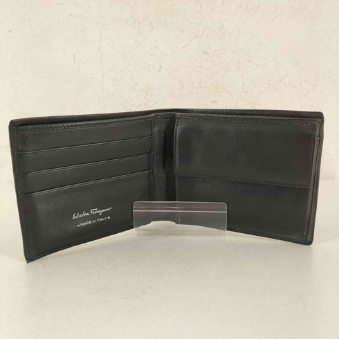 サルヴァトーレフェラガモ Salvatore Ferragamo イタリア製 二つ折り財布 メンズ