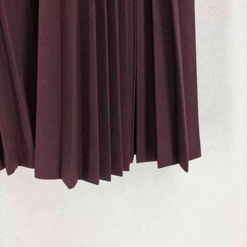 ラコステ LACOSTE ウエスト ボーダー プリーツスカート レディース 34