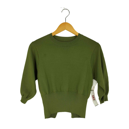 エヌナチュラルビューティーベーシック N.NATURAL BEAUTY BASIC 21AW バックボタンスリットニット レディース JPN:M