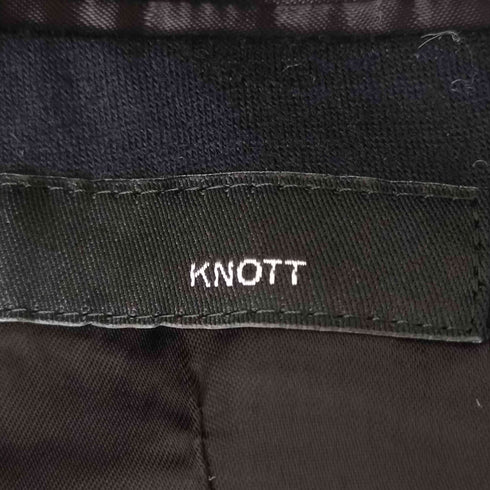ノット KNOTT ポリウール2B切替テーラードジャケット メンズ JPN:1