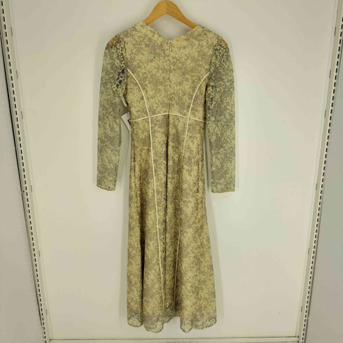 ラグナムーン LAGUNAMOON 23SS ドレス LADYレースプリントワンピース レディース JPN:S