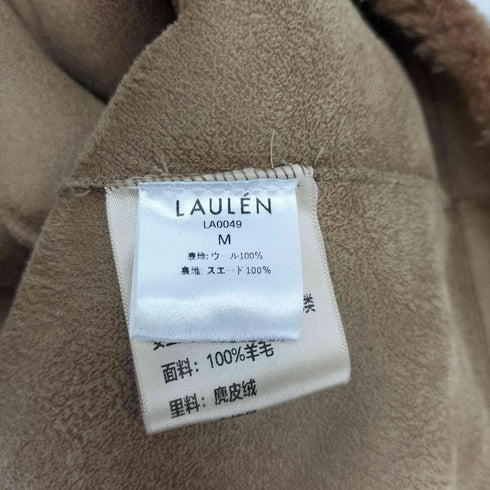LAULEN B3 boa jacket スタンドカラーファーミドルジャケット レディース import:M