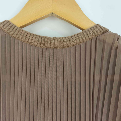 クラネ CLANE PLEAT BALLOON TOPS プリーツ バルーン プルオーバー ブラウス レディース JPN:1