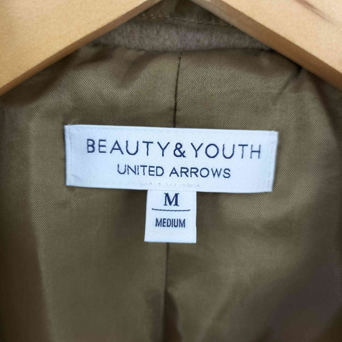 ビューティーアンドユースユナイテッドアローズ BEAUTY & YOUTH UNITED ARROWS エアリーメルトン ダブルライダースジャケット レディース JPN:M