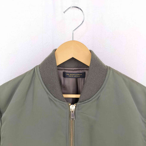 ミスタージェントルマン MR.GENTLEMAN MA-1 JACKET メンズ JPN:M