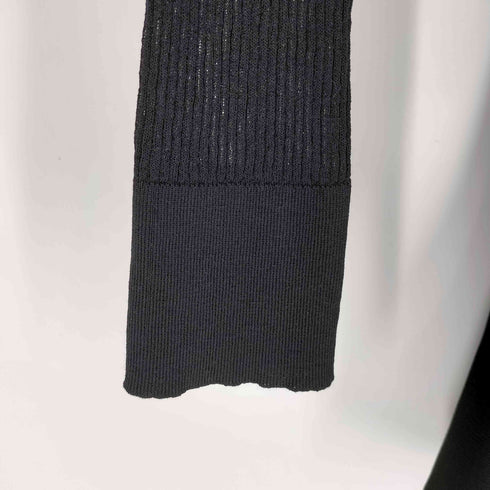 ユナイテッドアローズ UNITED ARROWS 18G シアー ベルベットリボン カーディガン レディース FREE