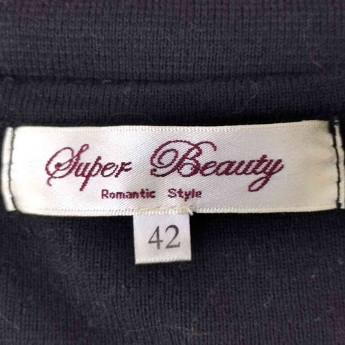 スーパービューティ super beauty クルーネックカーディガンアンサンブル レディース 42