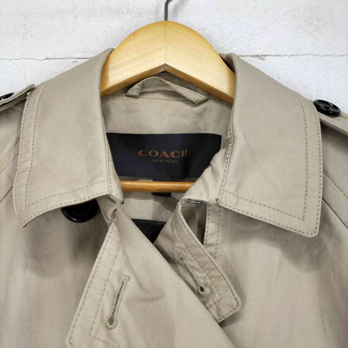コーチ COACH ハーフトレンチコート レディース import:M