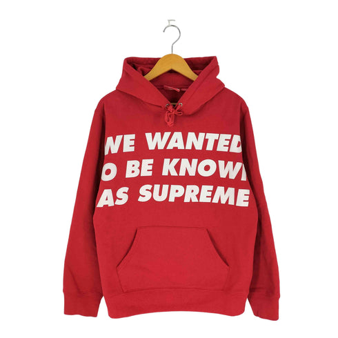シュプリーム Supreme 20ss Known As Hooded Sweatshirt レディース import:M
