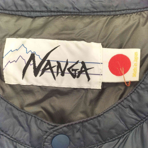 ナンガ NANGA ホワイトレーベル moonloid DOWN CARDIGAN ダウンカーディガン メンズ JPN:M