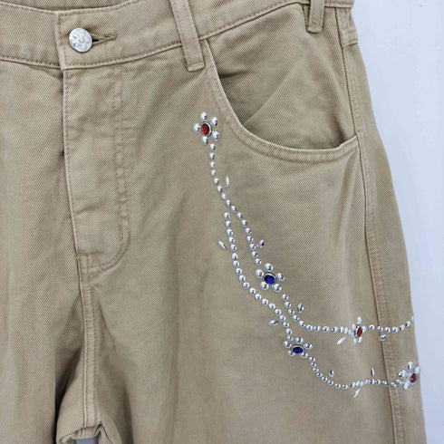 VANDYTHEPINK COTTON TWILL STUD PANTS コットン ツイル スタッズ パンツ メンズ L
