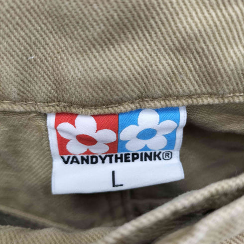 VANDYTHEPINK COTTON TWILL STUD PANTS コットン ツイル スタッズ パンツ メンズ L