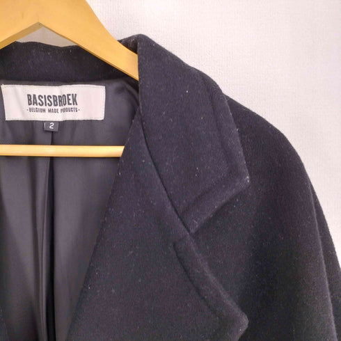 バージズブルック BASISBROEK ウール ダブルチェスター コート メンズ JPN:2