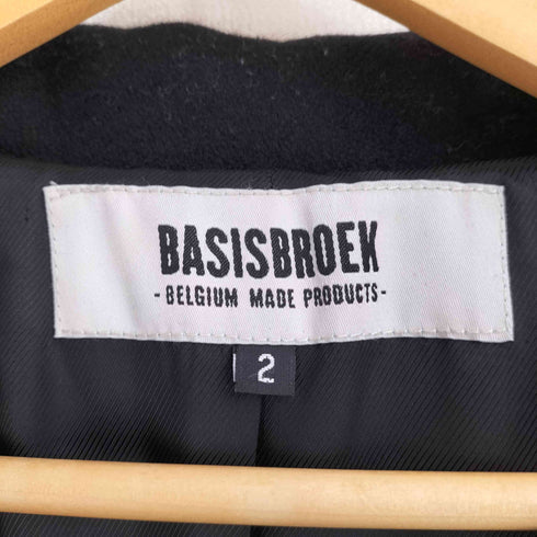 バージズブルック BASISBROEK ウール ダブルチェスター コート メンズ JPN:2