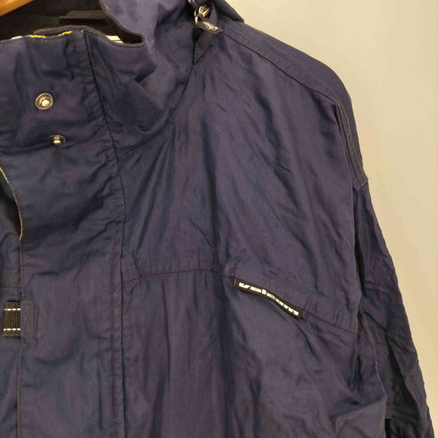 ヴォルコム VOLCOM V-LINE SCIENCE 比翼 ダブルジップ フード付き ナイロンジャケット メンズ import:XL