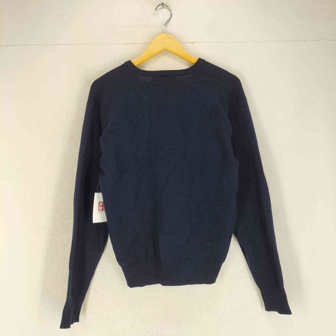ポロバイラルフローレン Polo by RALPH LAUREN 緑タグ ポニー刺繍 ウール Vネックニット メンズ 170