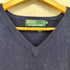 ポロバイラルフローレン Polo by RALPH LAUREN 緑タグ ポニー刺繍 ウール Vネックニット メンズ 170