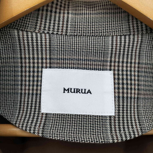 ムルーア MURUA マテリアルミックストレンチコート レディース FREE
