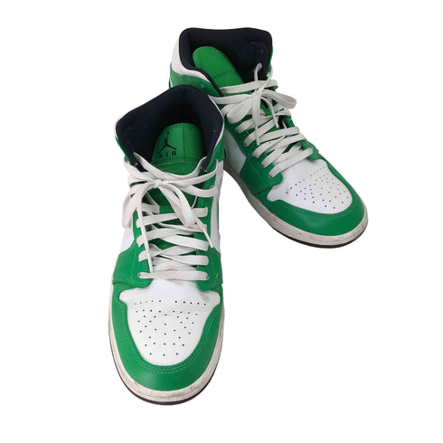 ジョーダンブランド JORDAN BRAND 1 Mid Lucky Green メンズ JPN:28.5