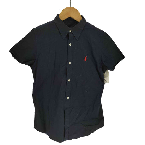 ラルフローレン RALPH LAUREN ポニー刺繍 S/S ブラウス レディース import:S