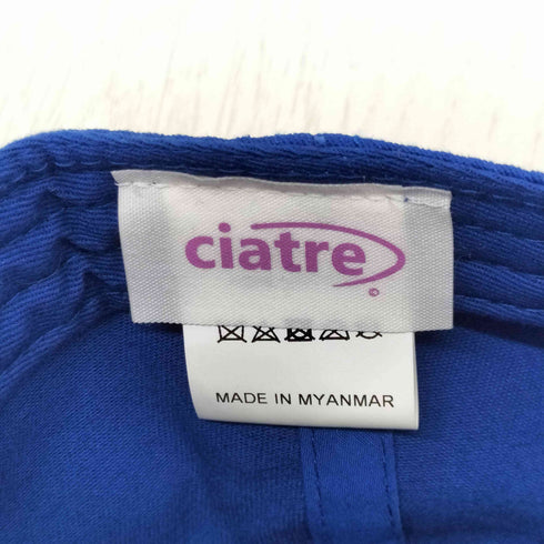 シアター ciatre 6パネル 刺繍 ロゴキャップ メンズ
