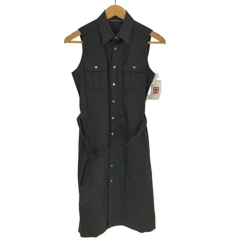 ラルフローレン RALPH LAUREN チュニック ノースリーブ ワークシャツ ワンピース レディース import:S