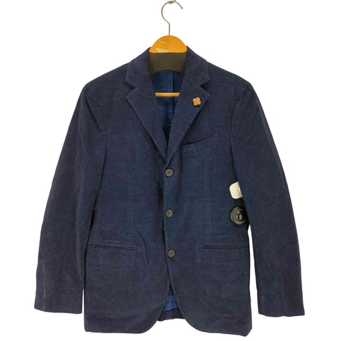 ラルディー二 LARDINI 3B コーデュロイテーラードジャケット メンズ 46