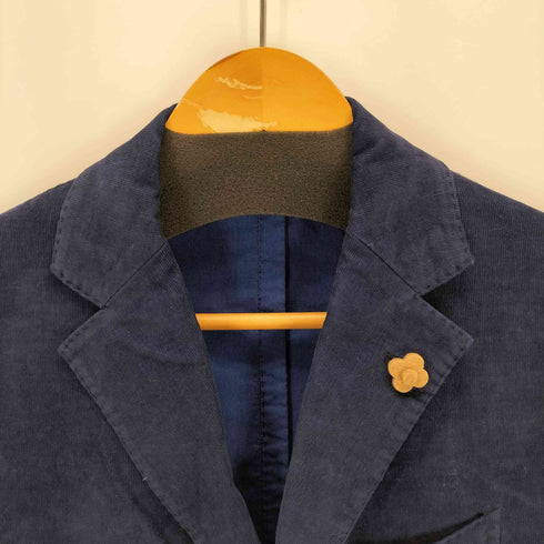 ラルディー二 LARDINI 3B コーデュロイテーラードジャケット メンズ 46