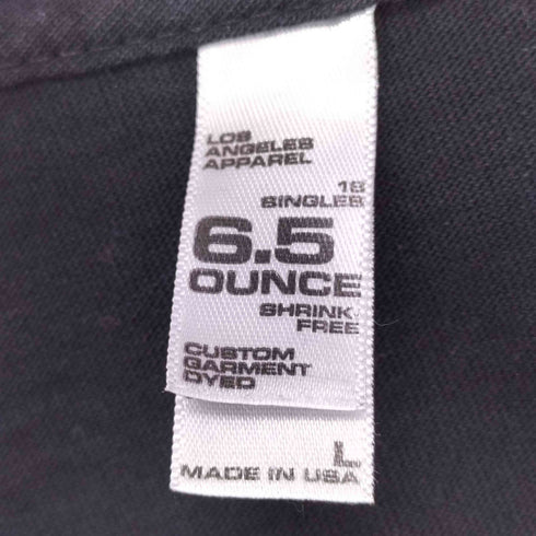 ロサンゼルスアパレル Los Angeles Apparel 6.5 OZ SS T-SHIRT メンズ JPN:L