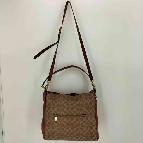 コーチ COACH シグネチャー PVC ショルダー バッグ レディース