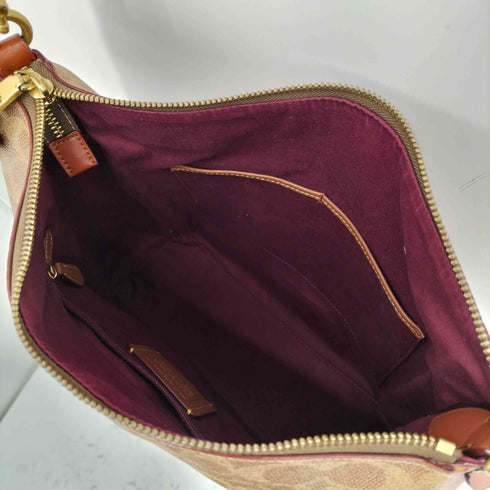 コーチ COACH シグネチャー PVC ショルダー バッグ レディース