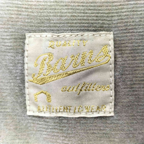 バーンズ アウト フィッターズ BARNS OUT FITTERS 細畝 コーデュロイBDシャツ メンズ JPN:2