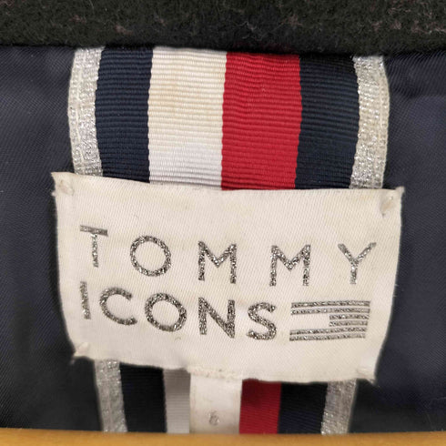 トミーヒルフィガー TOMMY HILFIGER ICON ポリウールチェスターコート レディース 6