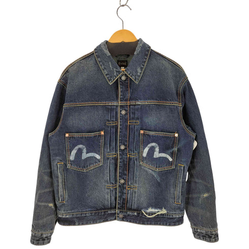 エヴィス EVISU 25AW GDC ウォッシュド リラックスフィット デニムジャケット メンズ import:M