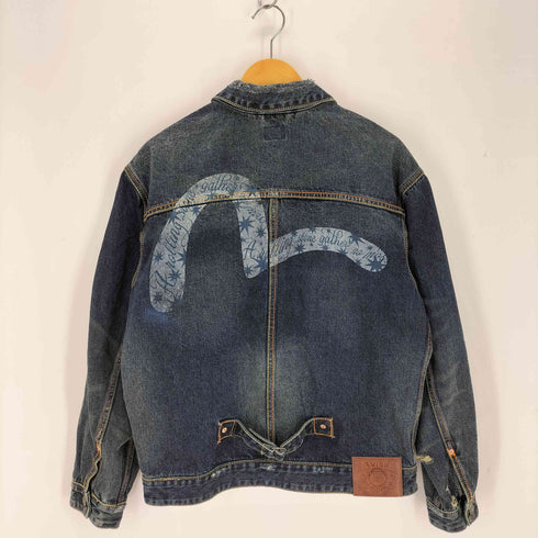 エヴィス EVISU 25AW GDC ウォッシュド リラックスフィット デニムジャケット メンズ import:M