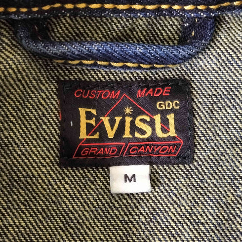 エヴィス EVISU 25AW GDC ウォッシュド リラックスフィット デニムジャケット メンズ import:M