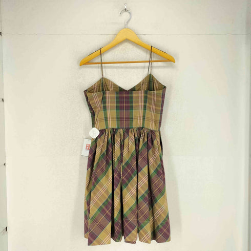 ラルフローレン RALPH LAUREN チェック柄 キャミワンピース レディース 9