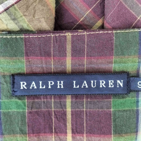 ラルフローレン RALPH LAUREN チェック柄 キャミワンピース レディース 9