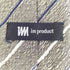 アイムイッセイミヤケ im ISSEY MIYAKE シワ加工 レジメンタルネクタイ メンズ