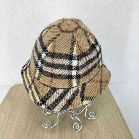 バーバリーブルーレーベル BURBERRY BLUE LABEL ノバチェックニットハット レディース