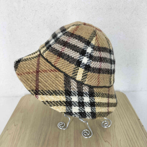 バーバリーブルーレーベル BURBERRY BLUE LABEL ノバチェックニットハット レディース