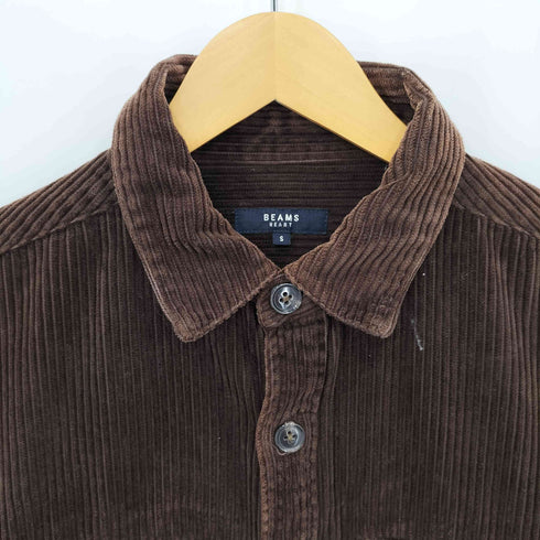 ビームスハート BEAMS HEART コーデュロイ ビッグ CPOシャツ メンズ JPN:S