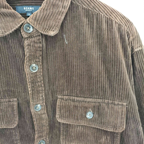 ビームスハート BEAMS HEART コーデュロイ ビッグ CPOシャツ メンズ JPN:S